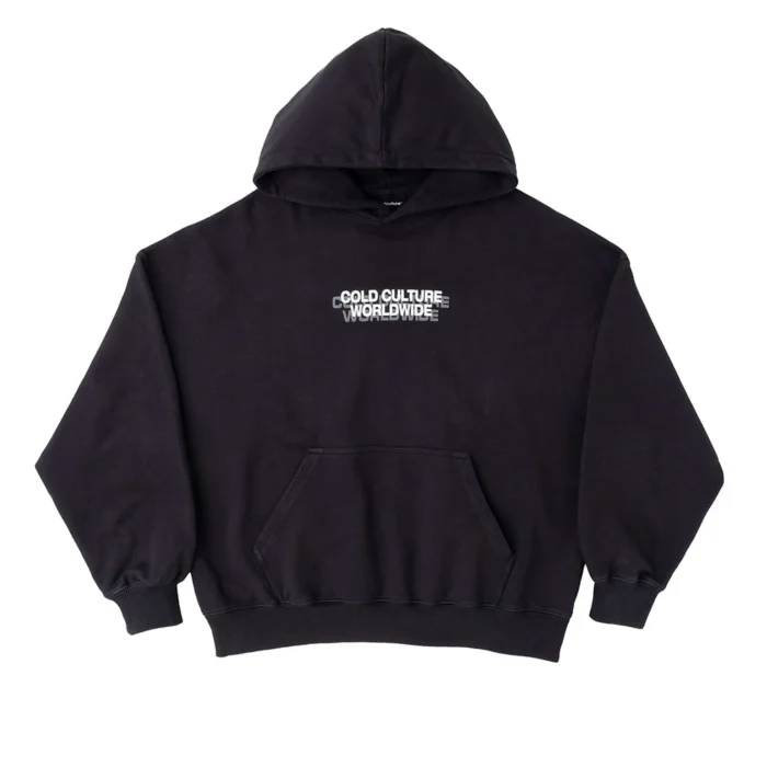 Stars Circle Hoodie Brown