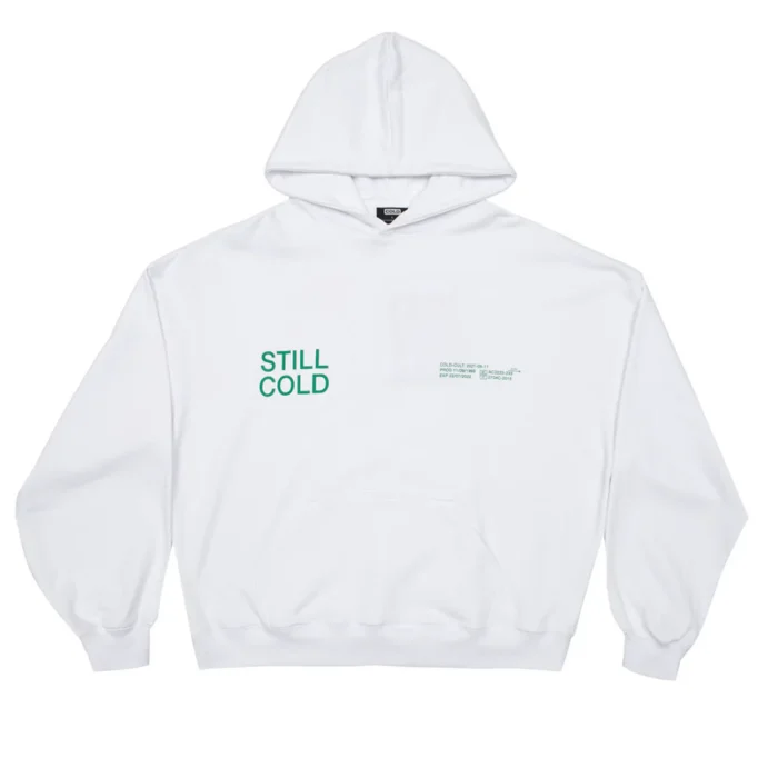 Still Cold Hoodie White
