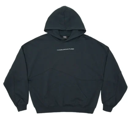 Worker Patchwork Hoodie Forest Green