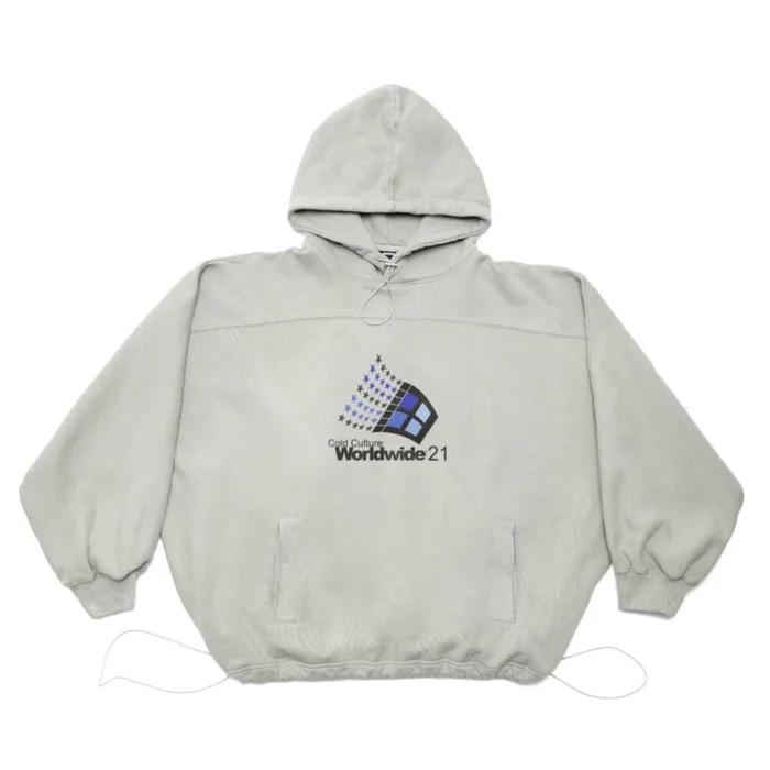 Worldwide 21 Monster Hoodie Space Grey