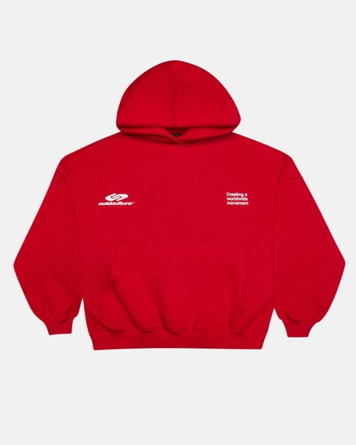 Cold Culture Defense Hoodie Red