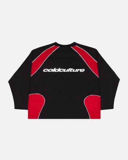 Cold Culture Slider Longsleeve Tee Black & Red