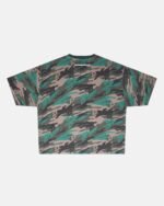 Cold Culture Wassap Fam Tee Camo Green